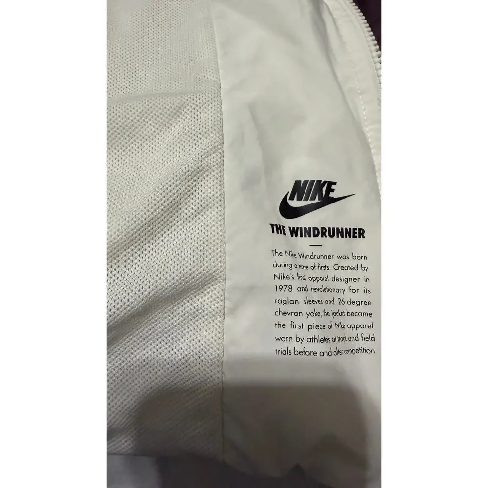 Nike Sportswear Chevron Full-Zip Windrunner Hooded Jacket Black Futura Logo  XL